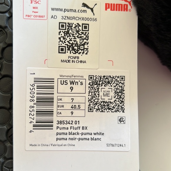 NWT PUMA Women’s slipper size 9 - Picture 9 of 9